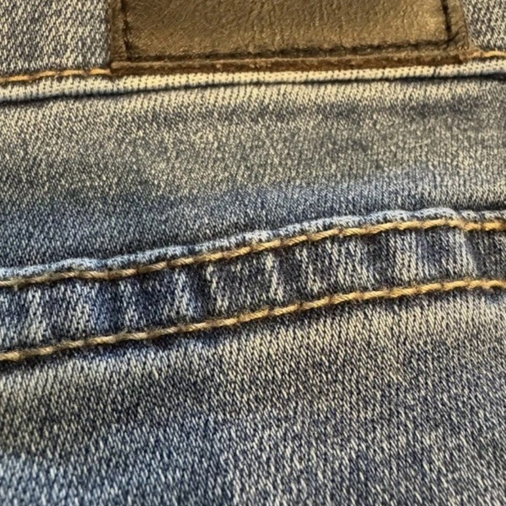 Diesel Women’s Jeans 34x30 Y2K Side Stripe Logo Vintage Mid Rise Denim - Picture 4 of 8